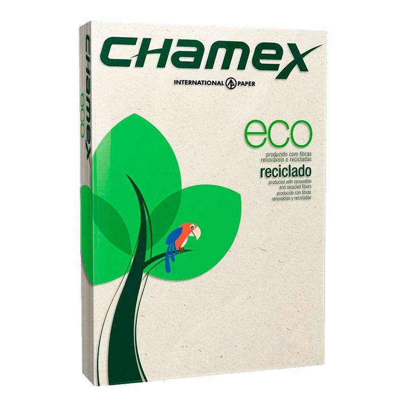 Papel Ecologico Chamex 75gr A4 500 Hojas 4981