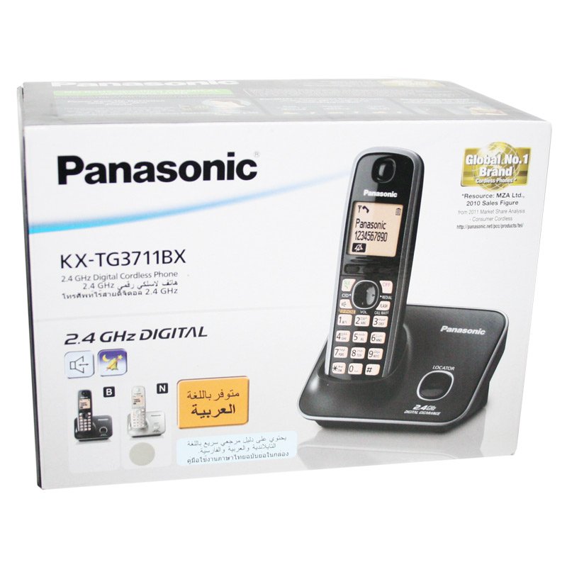 Telefono Inalambrico Kx-tg3711bx 1 Base Identificador